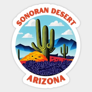 Sonoran Desert Arizona Sticker